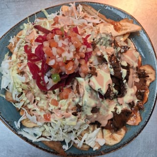 Carne Azada con Tajadas